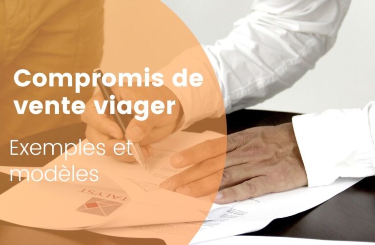 modèle compromis vente viager