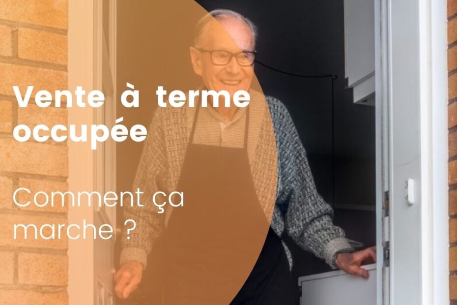 la vente à terme occupée